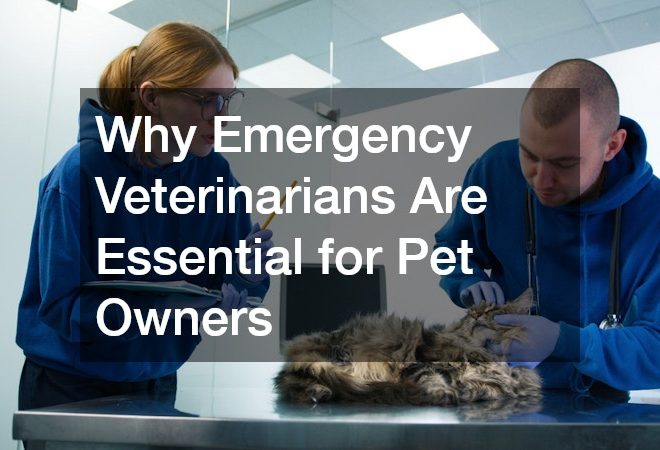 Why Emergency Veterinarians Are Essential for Pet Owners