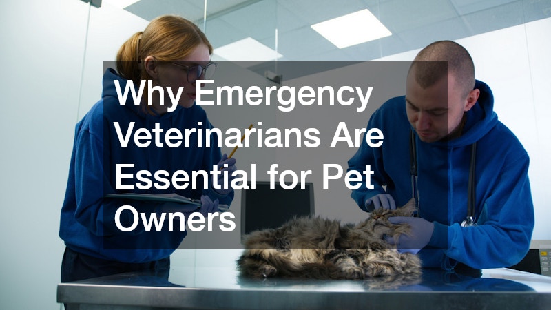 Why Emergency Veterinarians Are Essential for Pet Owners